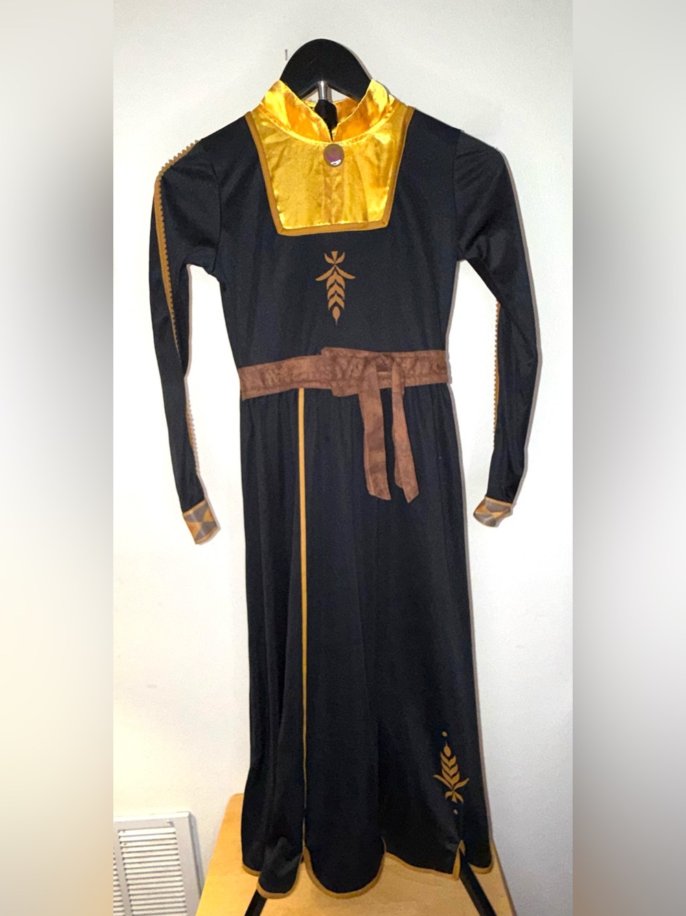 Disney Princess Anna travel costume dress from Frozen 2, girls size M